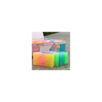 得力 水晶橡皮擦不留痕胶擦10个装 1盒(得力/DCFC-00121/橡皮)