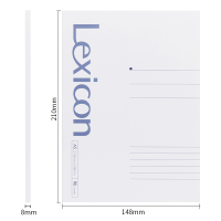 得力 7986 无线胶装软面笔记本胶装本 A5/98pages (单位:本) 混色