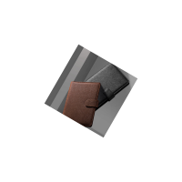 得力(deli)25K100张商务活页笔记本子文具新年礼物 工作记事本日记本皮面本办公用品 棕色3151(DELI/得力