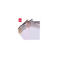 得力 信纸本稿纸作文纸学生用简约表白方格纸纸数学作业纸横线a4写信行书练字 3427单线信稿纸3本(得力/deli/A