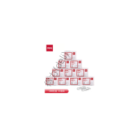 回形针*1组(得力/deli/100枚/盒 10盒装/回形针/大头针)