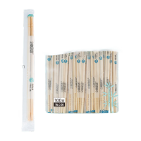 勇夺 企鹅团团5.0卫生竹筷子 100双/件