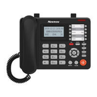 纽曼 HL2008TSD-2084(R) 录音电话机 16G大内存 自动答录 一键拨号