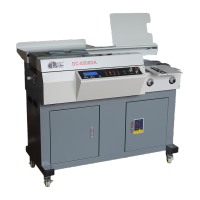 道顿 DC-8500DA 无线全自动柜式胶装机 A4标书文件书籍图文热熔胶粒装订机 制本机胶订机