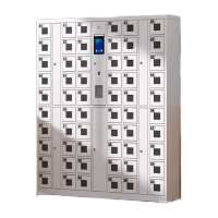 胜帐 智能存放柜手机寄存柜人脸识别指纹刷卡扫码储物柜 60门