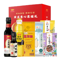 金龙鱼 惠众禄B款食品礼盒 950g+1100ml
