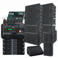 国产化演出线阵音响套装 双8时线阵8+2单18时超低音箱 中大型舞台学校演出酒吧户外婚庆