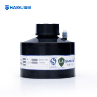 海固(HAI GU) 自吸过滤式防毒面具过滤件 二级滤毒罐 P-CO-2 单个装