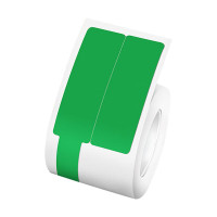 MASUNG美松HC30G45-50线缆热转印标签纸P型 30*45+50mm 绿色 (150张/卷)单位:卷