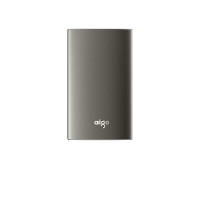 爱国者(aigo)S01PRO 512G USB3.0 移动固态硬盘(PSSD) 读速可达417MB/s 名片大小