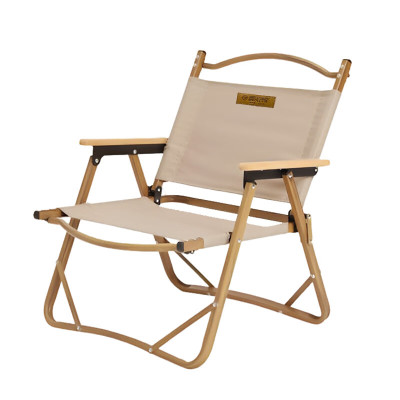趣游帮Y17-N铝合金轻奢折叠克米特椅户外露营便携靠背椅折叠椅