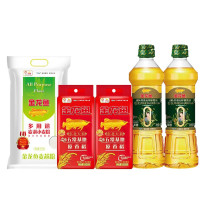 金龙鱼优选米面油礼盒A(小麦粉1kg*1 香稻500g*2 橄榄调和油688ML*2)