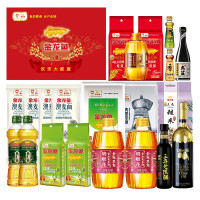 金龙鱼“福遇锦鲤”大礼包688型(5376ml+5800g)调味品礼盒 员工福利