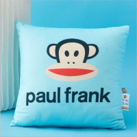 大嘴猴(Paul Frank)PF4607013经典蓝抱枕45*45cm 单只装