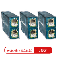 CHALI茶里薄荷味绿茶(3袋装)滤纸包茶花草茶茶叶100包/袋(独立包装)
