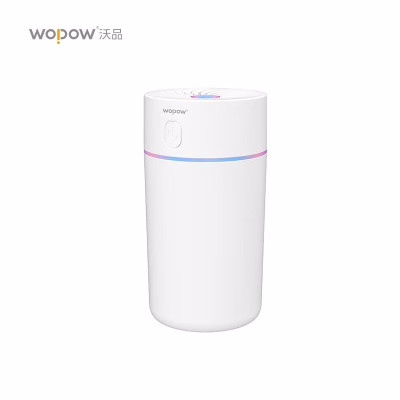 WOPOW沃品 HM03P 桌面加湿器 迷你便携氛围灯加湿器车内家用办公室 颜色随机