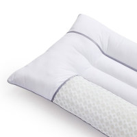 罗莱(LUOLAI) 家纺枕头枕芯床上用品TG舒眠枕 柔软纤维枕 黑科技分区软管功能枕