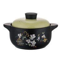 厨夫人CHOFOREN砂锅汤锅炖锅陶瓷煲 享悦百合花系列 CFR-291C 2.5L