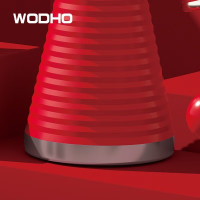 万德霍(WODHO) 万德霍(WODHO)波尔多红套装水壶 一壶四杯 红色