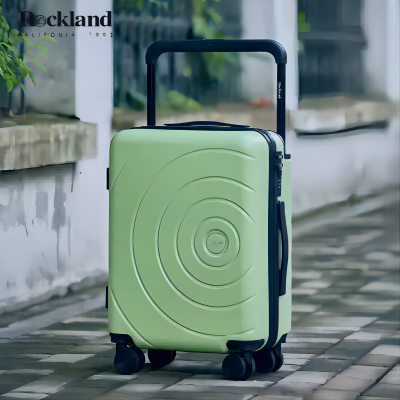 美国Rockland时光印章系列宽拉杆行李箱男女万向轮拉杆轻旅行箱 f
