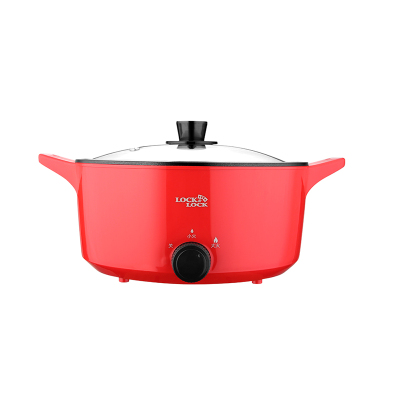 乐扣乐扣多功能电火锅红色1000W EJP1157RED J
