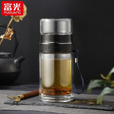 富光轩雅泡茶师玻璃杯 G2020-sh-290 5个装290ML f