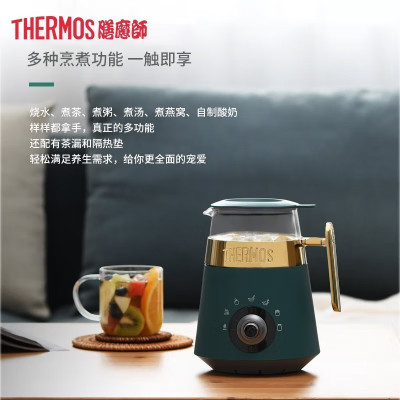 THERMOS 膳魔师电水壶奶绿色1800W EHA-1320A 1.5LF