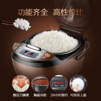 苏泊尔(SUPOR)电饭煲电饭锅4L陶晶不粘内胆3-8人微压焖香蛋糕功能家用智能电饭煲巧克力色40FC829 f