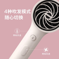 飞利浦(PHILIPS)[新品]电吹风机 3系pro荧光筒粉色 家用负离子护发 大功率快速干发 生日节日礼物推荐实用 f