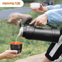 九阳(Joyoung)旅行壶保温壶不锈钢大容量保温瓶旅游车载真空保温水壶旅行户外 f