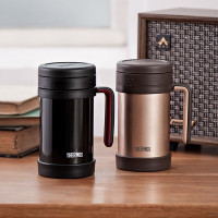 膳魔师(THERMOS)保温杯子500ml办公室茶杯带茶漏男女便携泡茶水杯 f