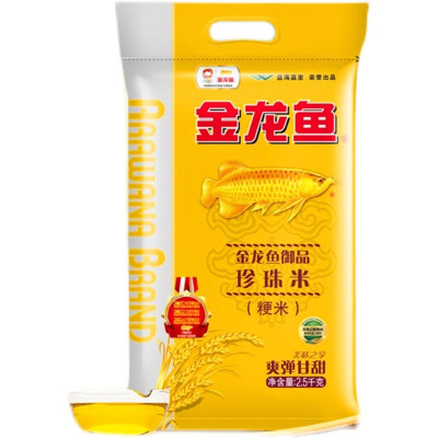 金龙鱼 珍珠米2.5kg f