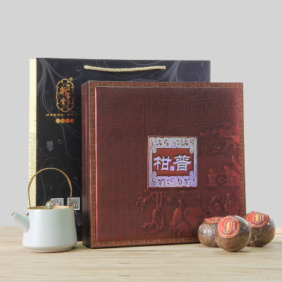 新宝堂 樟香柑普茶礼盒泡茶(240克/盒)CY-ZG240