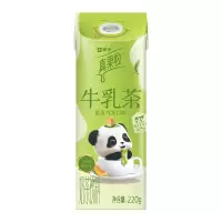 蒙牛真果粒牛乳茶蜜瓜乌龙口味奶茶饮料220g×10盒 f