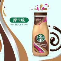 星巴克(Starbucks)星冰乐 摩卡+香草281ml*6 即饮咖啡饮料礼盒(新老包装随机发) f