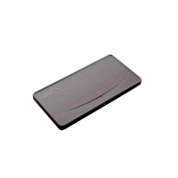 腾皇观山月实木茶盘 茶盘 900*450*50mm (计价单位:块) 黑棕色