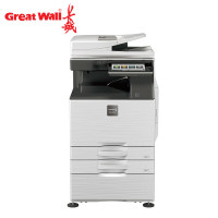 长城(GreatWall) GMX-40B1A(双面输稿器+双层纸盒) A3黑白数码安全复合机 (计价单位:台) 银色