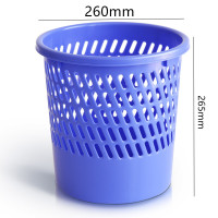 得力 9553 塑料垃圾桶 10L、260*265mm (计价单位:个) 紫色