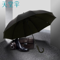 天堂伞 118E碰 直柄雨伞 96*10骨 (计价单位:把) 黑色