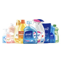 蓝月亮洗护家清11件套 洗衣液+亮白袋+柔顺剂+内衣洗+手洗神器+内衣洗+喷雾衣领+油污克星+洗洁精+地板水+泡沫洗手液