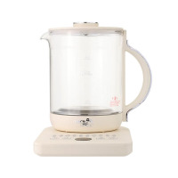 乐扣乐扣(locknlock)水果茶壶泡茶器多功能菜单1.6L容量快速加热黄色800W EJK1437YEL