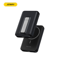 JOWAY乔威JP336[3C认证]带支架磁吸无线充移动电源 10000mAh 黑色