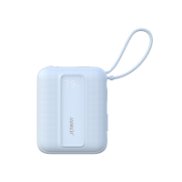 JOWAY乔威JP519[3C认证]自带双线MINI移动电源 10000mAh 蓝色