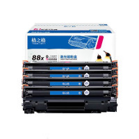 格之格cc388a黑色硒鼓 适用惠普p1008 p1108 p1106 m126nw 单位:4支装