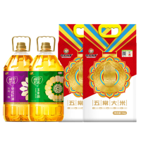 邻家饭香米油套餐(葵花籽油5L*1/玉米油5L*1/五常大米5kg*2)