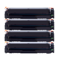 创威CF500A硒鼓 四色套装 适用惠普 M254n/dw/nw M281fdn 佳能CRG054 页产量:5300