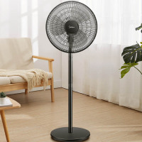 美的(Midea)落地扇电风扇家用摇头机械式定时落地风扇浅灰色 FSA40UC