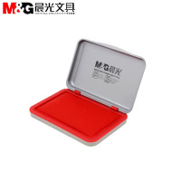 晨光(M&G)AYZ97517A印泥/印台 财务盖章秒干印台红(中)12个装