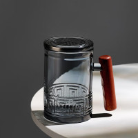 山重山 水杯家用玻璃杯 f