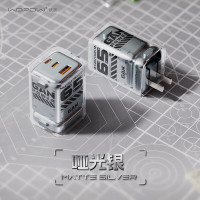 沃品(WOPOW)65W氮化镓充电器套装多口Type-C快充头N15